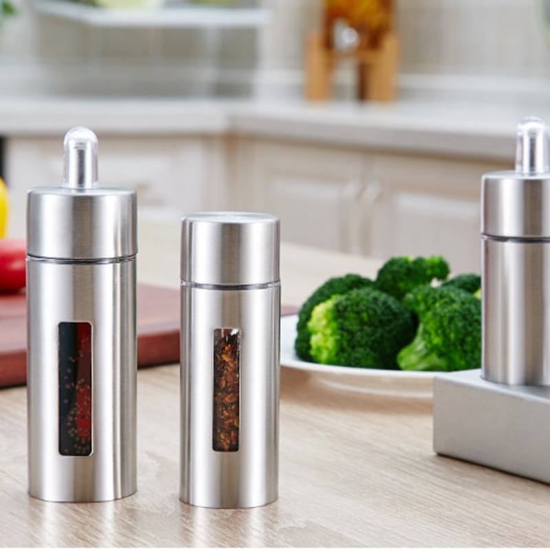 5pcs Spice Storage Condiment Jars 5pcs Spice Storage Condiment Jars