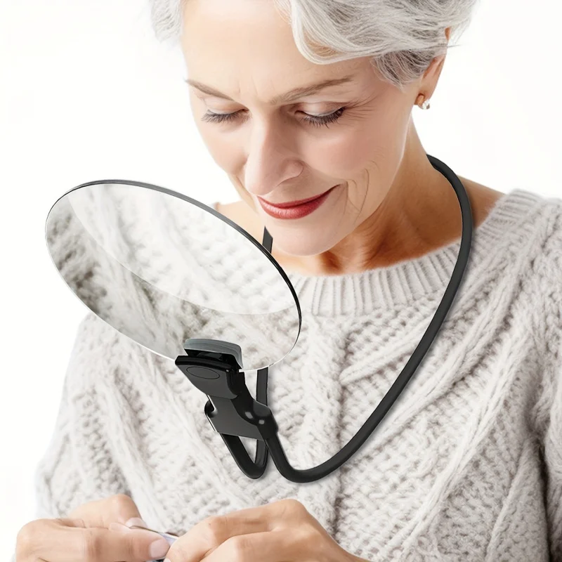 5X Magnifying Glass Pro – Hands-Free, Adjustable, Stand-Neckwear Magnifier for Seniors, Low Vision, Reading, Sewing 5X Magnifying Glass Pro – Hands-Free, Adjustable, Stand-Neckwear Magnifier for Seniors, Low Vision, Reading, Sewing