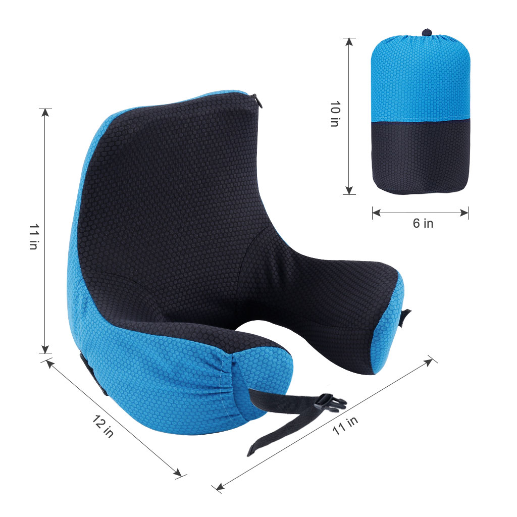 6 in 1 Hooded Neck Pillow