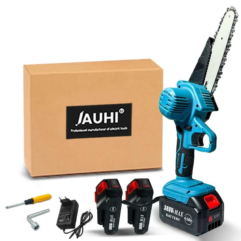 6 Inch Chain Saw Cordless Electric Saw for Makita 18V Battery Handheld Garden Logging Chainsaw Wood Cutting Power Tool 6 Inch Chain Saw Cordless Electric Saw for Makita 18V Battery Handheld Garden Logging Chainsaw Wood Cutting Power Tool