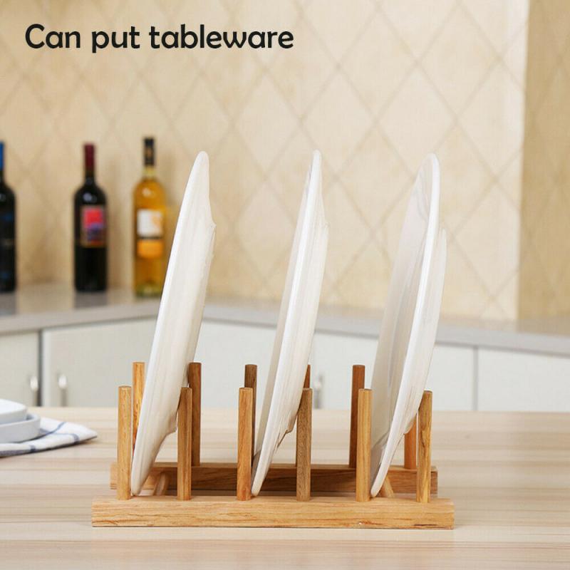 6 Layers Bamboo Wooden Draining Rack