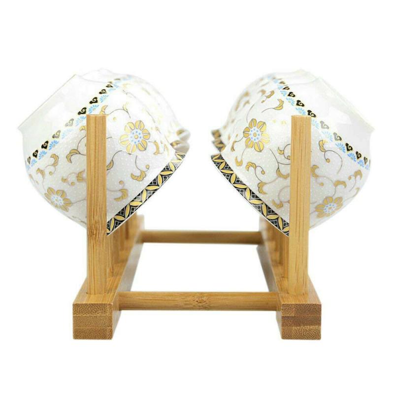 6 Layers Bamboo Wooden Draining Rack