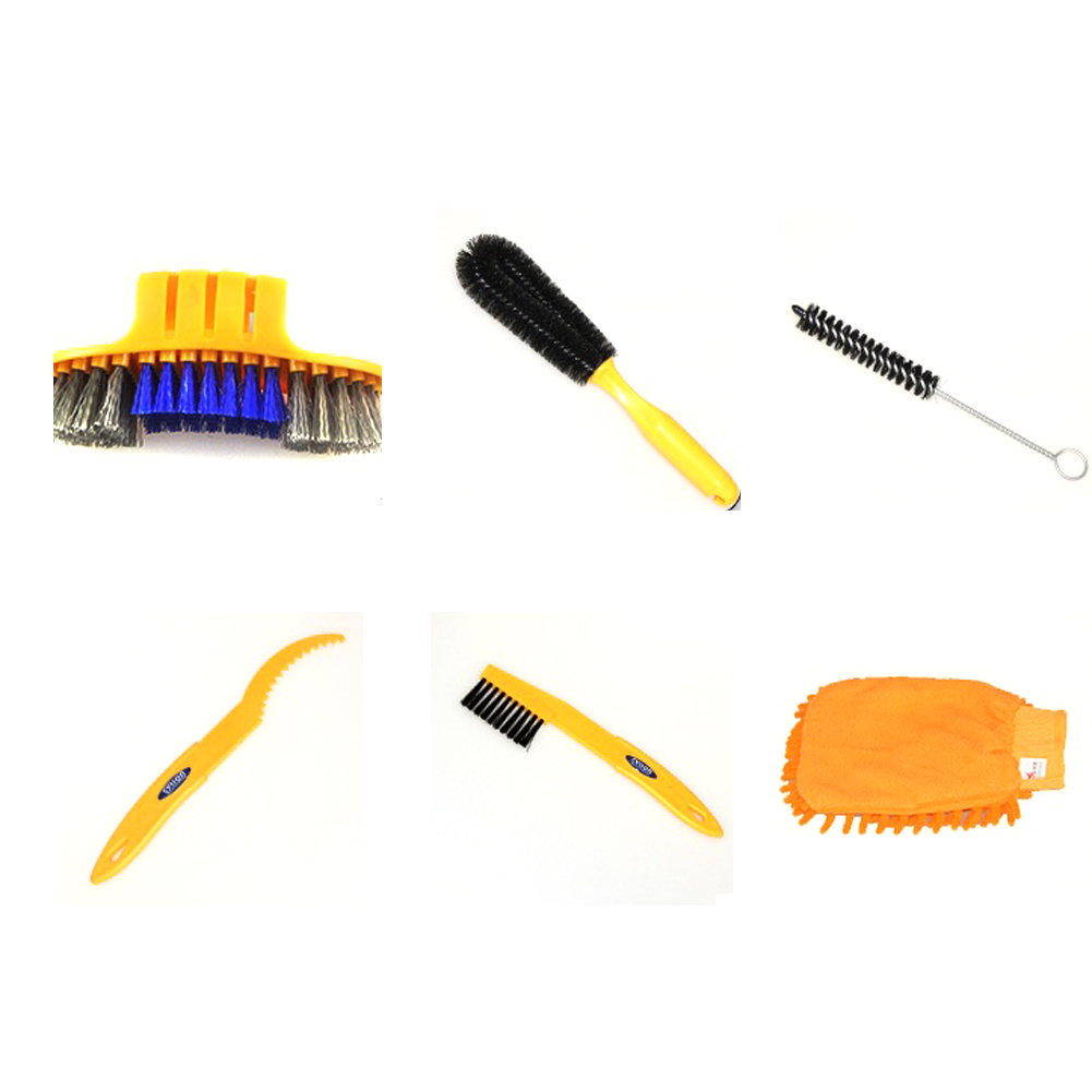 6-Piece Portable Bike Cleaning Kit 6-Piece Portable Bike Cleaning Kit