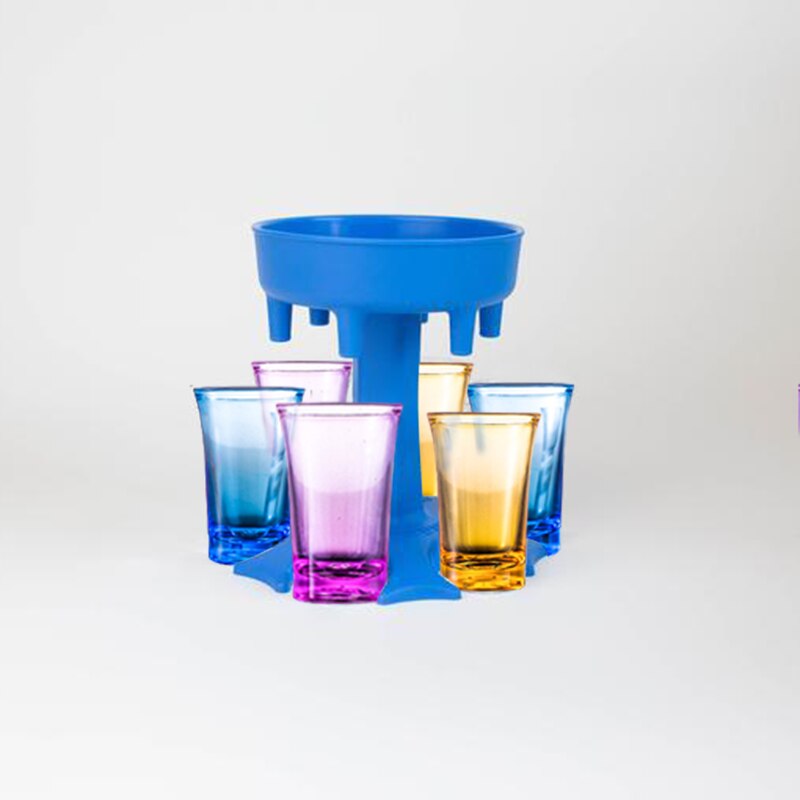 6 Shot Dispenser and Holder for Filling and Serving 6 Shot Dispenser and Holder for Filling and Serving