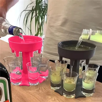 6 Shot Glass Dispenser Funnel 6 Shot Glass Dispenser Funnel