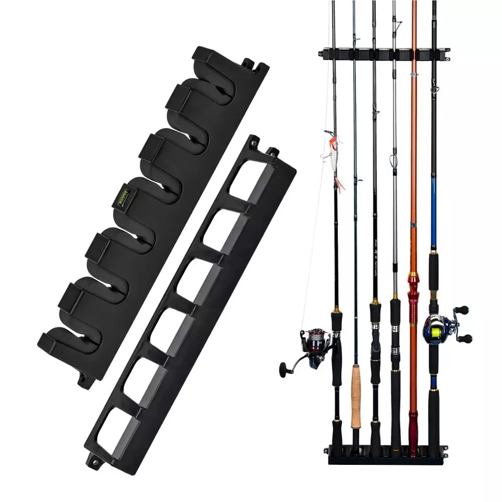 6 Slot Fishing Pole Stand 6 Slot Fishing Pole Stand