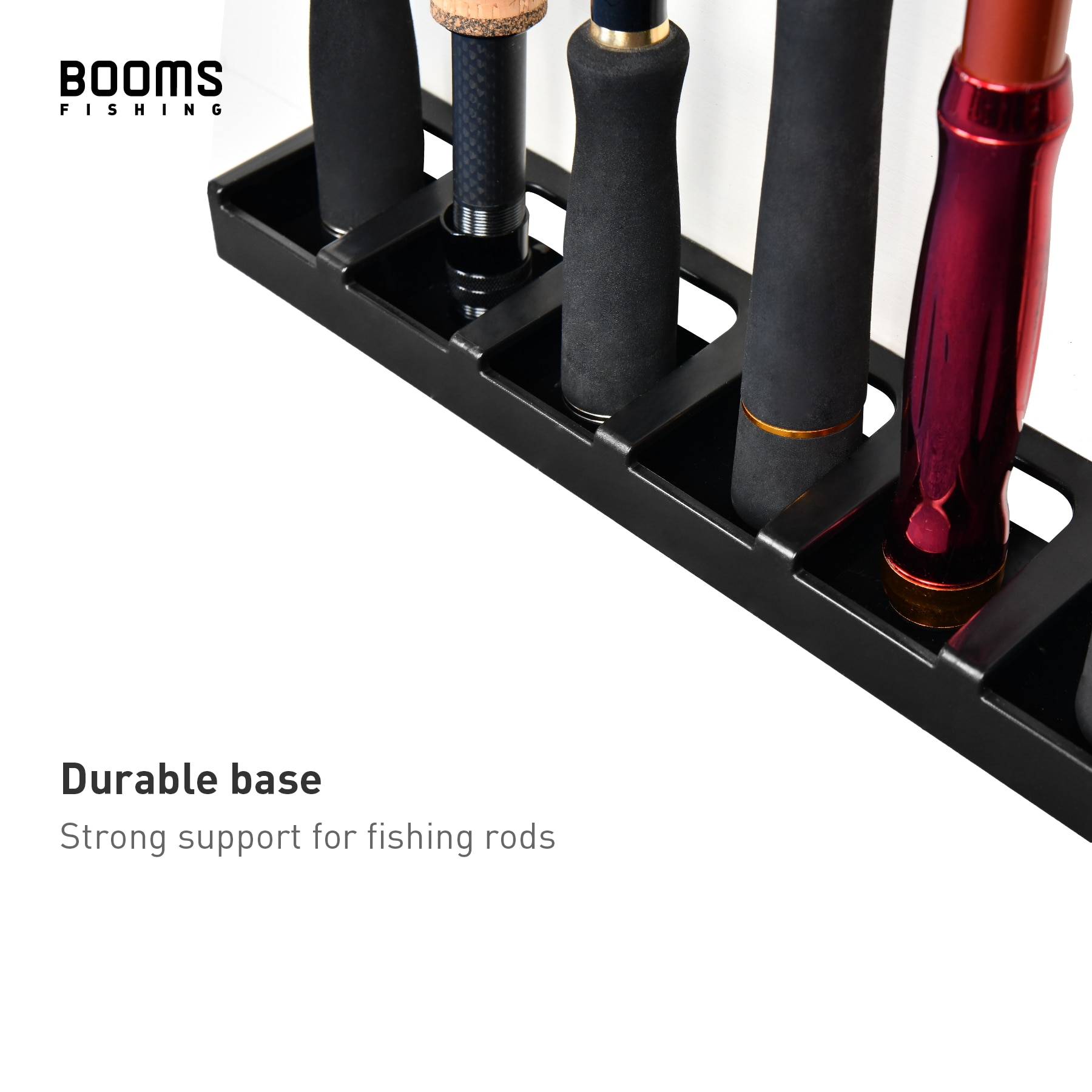 6 Slot Fishing Pole Stand