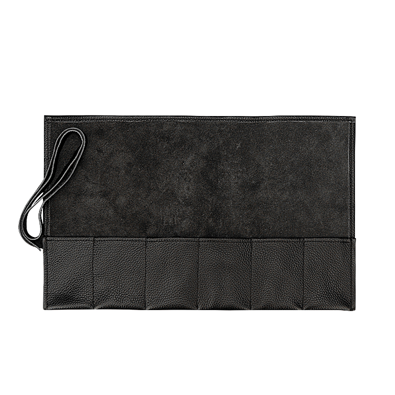6 Slots Leather Watch Roll Organizer 6 Slots Leather Watch Roll Organizer