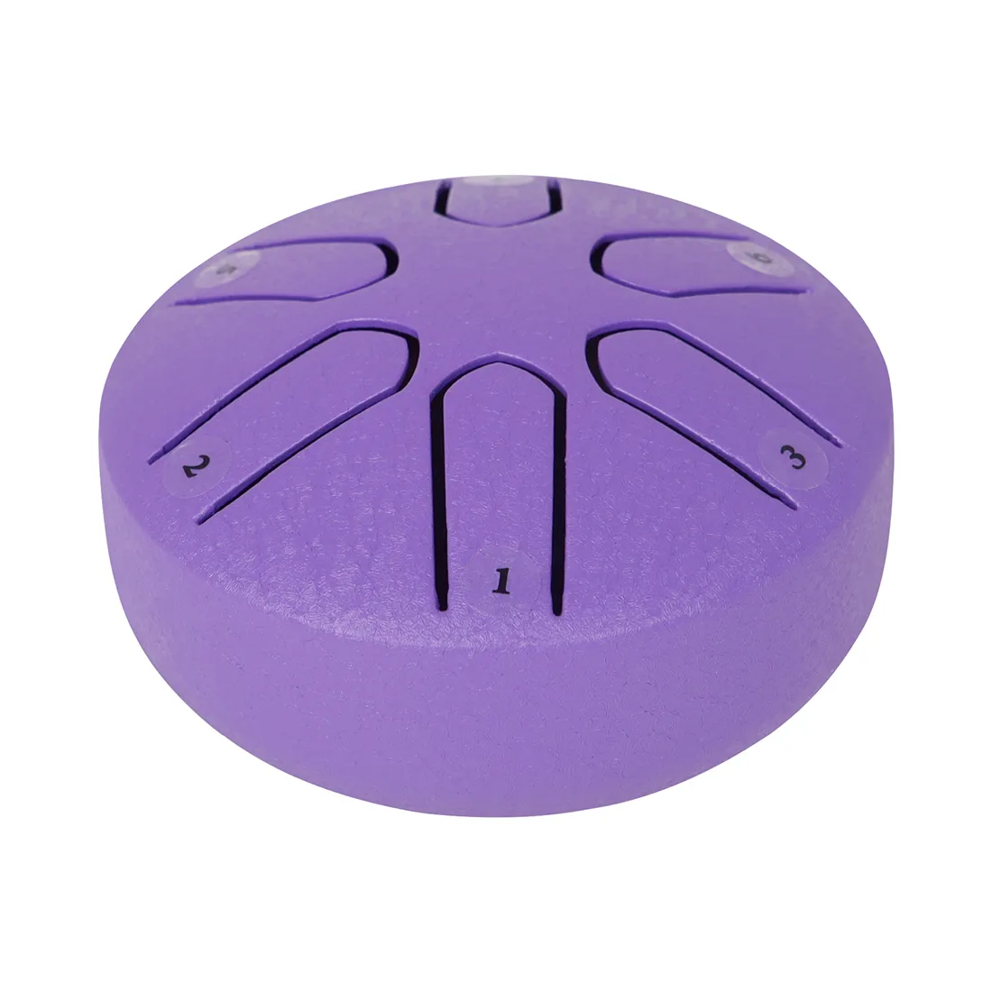 6-Tone Steel Tongue Drum Mini Hand Pan Drums with Drumsticks Percussion Musical Instruments Drum Accessories