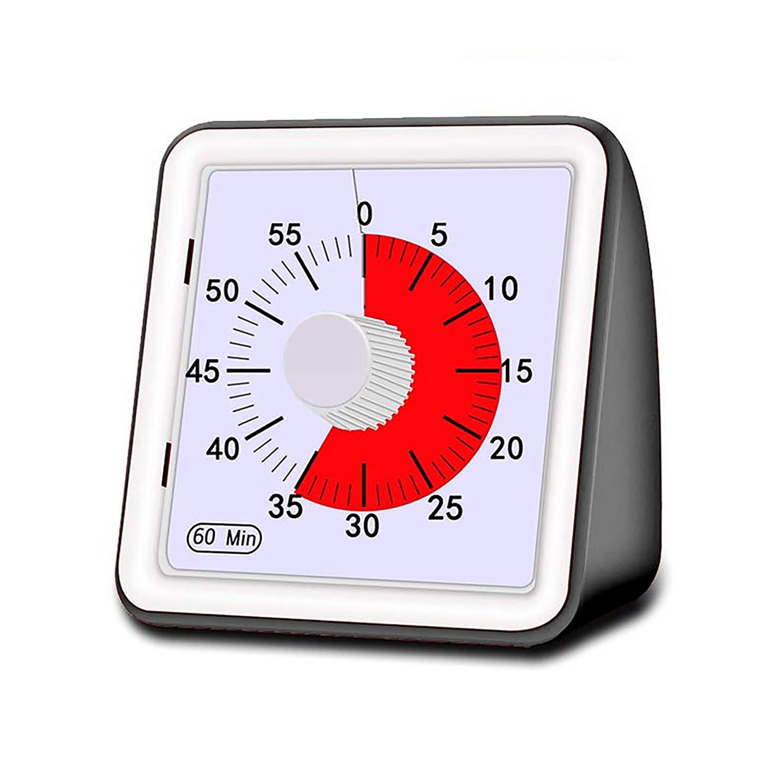60 Minutes Silent Analog Kitchen Timer