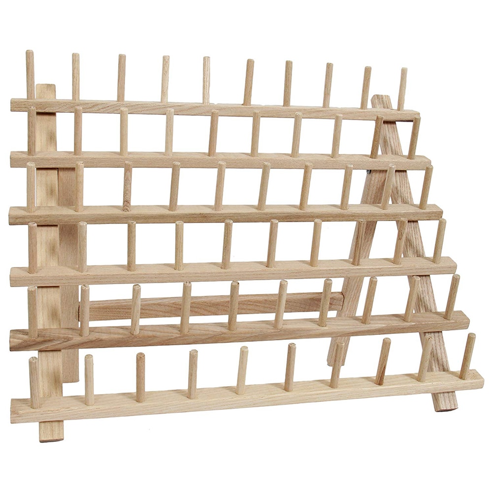 60 Spool Wooden Thread Rack 60 Spool Wooden Thread Rack