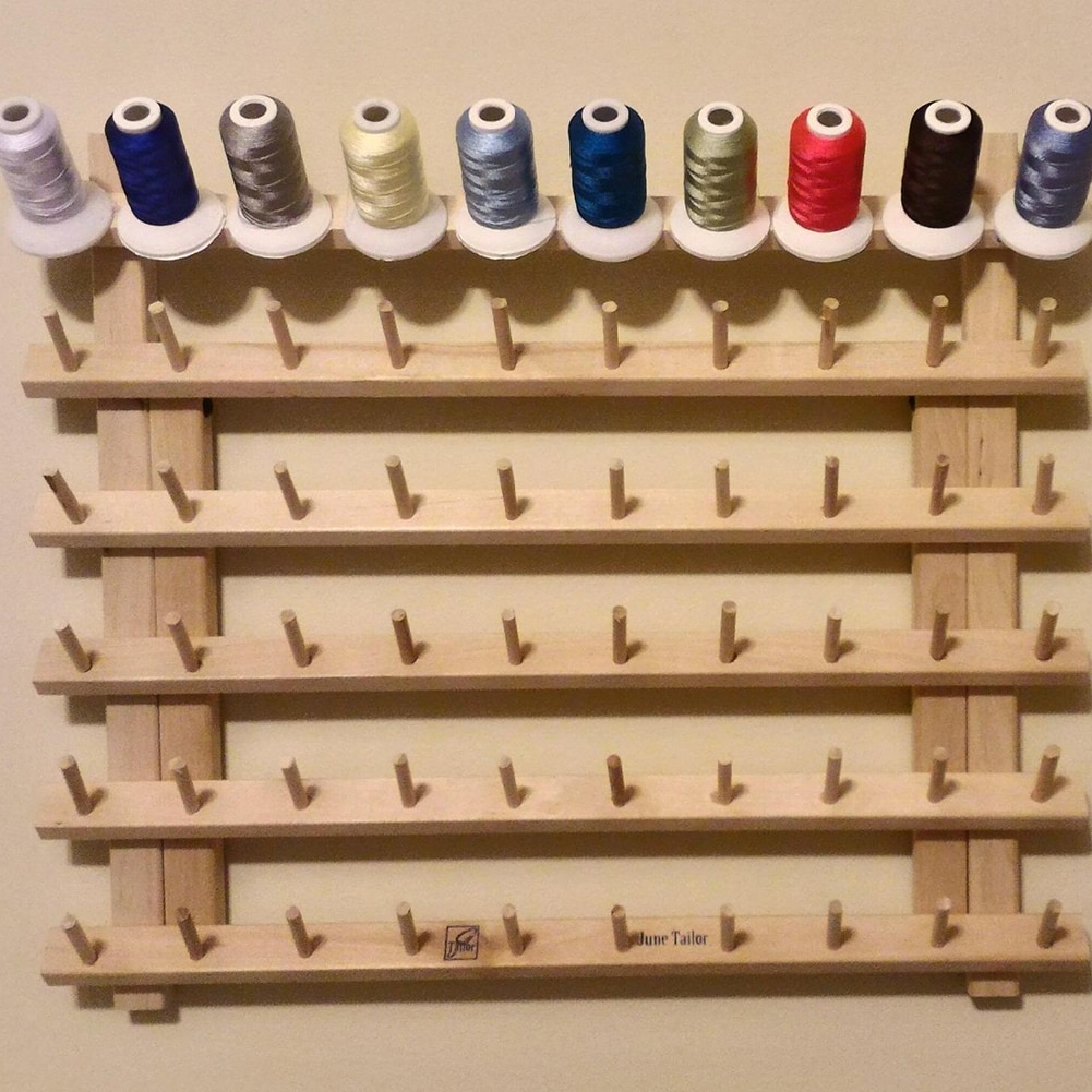 60 Spool Wooden Thread Rack 60 Spool Wooden Thread Rack