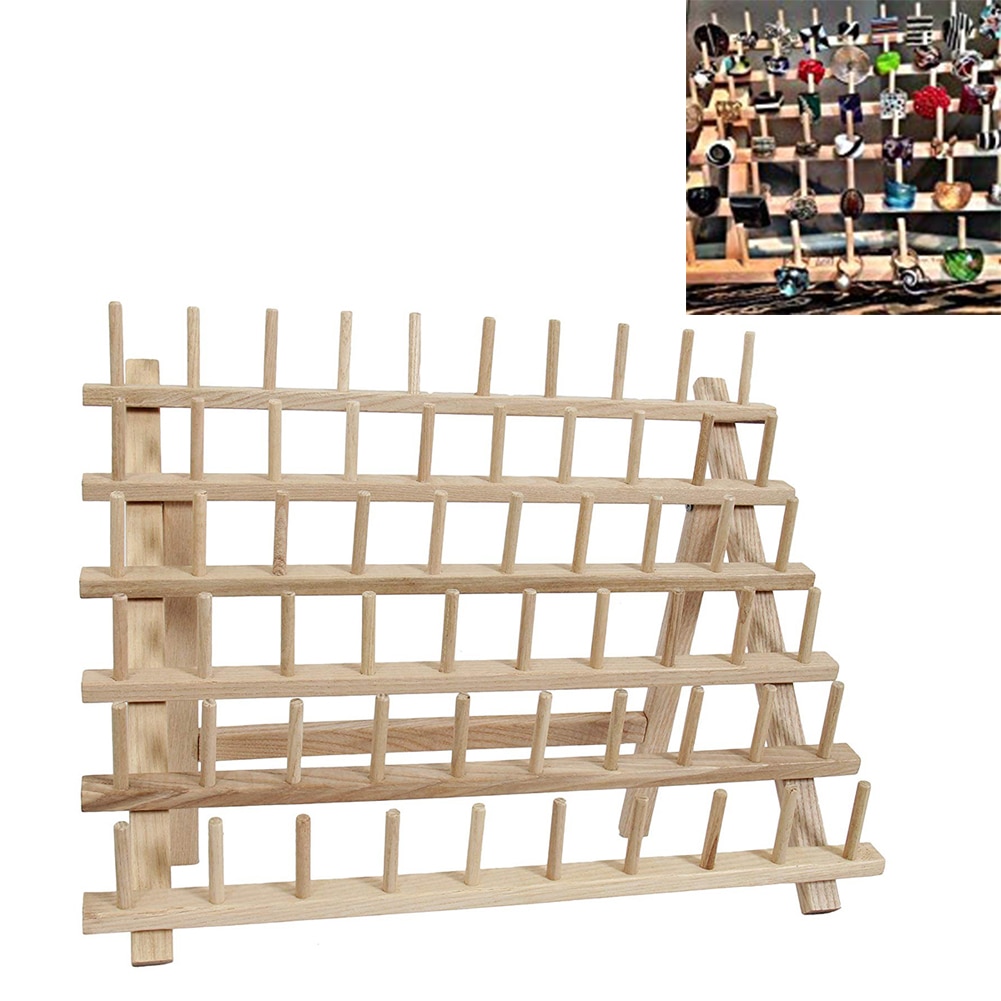 60 Spool Wooden Thread Rack 60 Spool Wooden Thread Rack