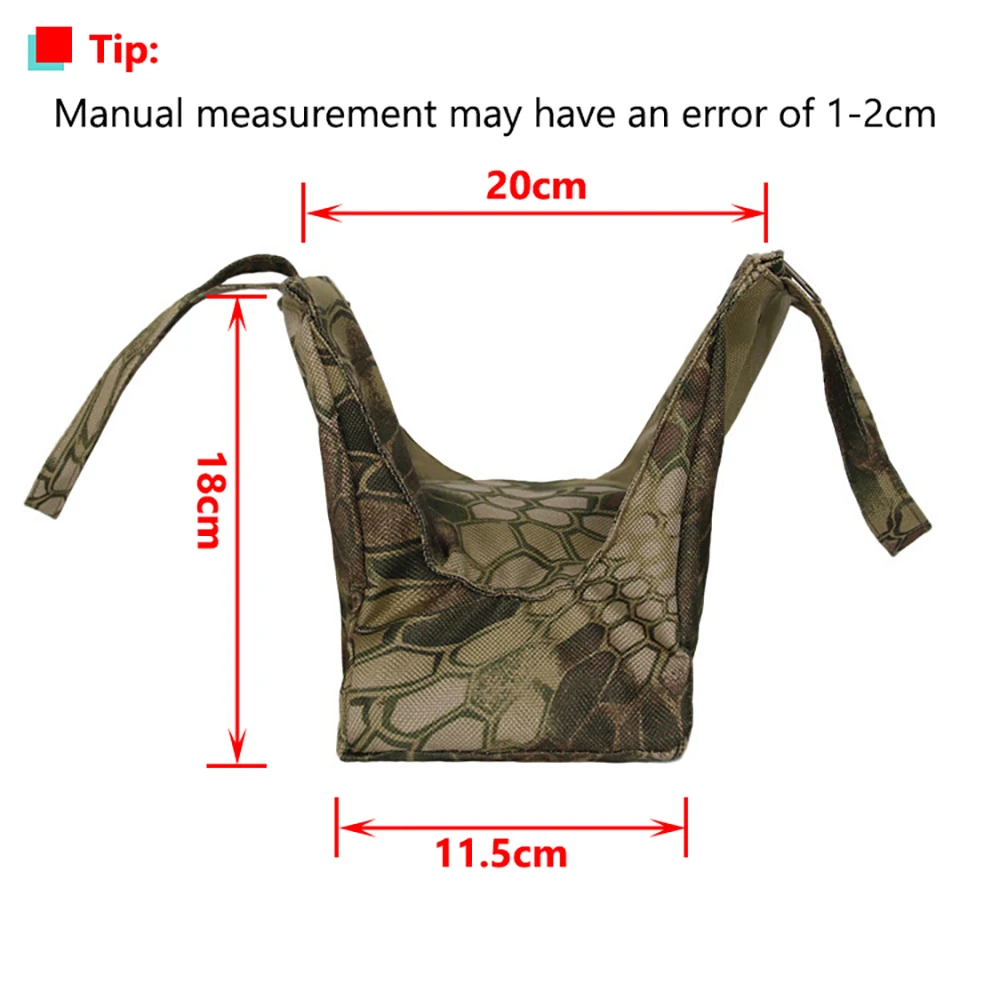 600D Oxford Cloth Cars Window Mount Gun Rest Bag Hunting Bag Shooting Target Rifle Support Sandbag Gun Bench Rest Bag