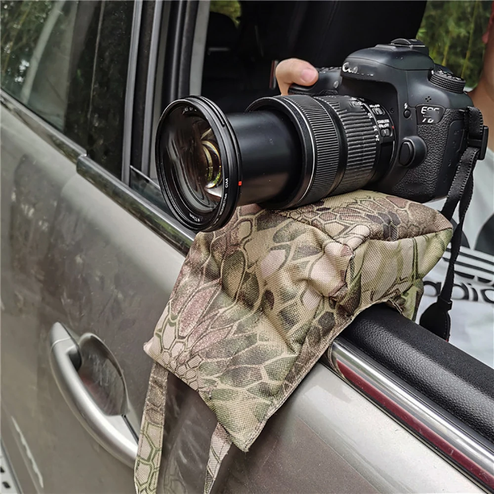 600D Oxford Cloth Cars Window Mount Gun Rest Bag Hunting Bag Shooting Target Rifle Support Sandbag Gun Bench Rest Bag