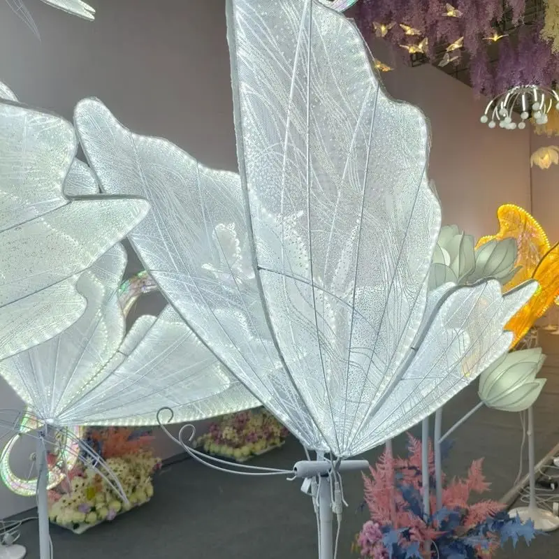 60cm Led Butterfly Lights Wedding Background Decorative Props Luminous Butterfly Road Guide Lighting Butterfly for 60cm Led Butterfly Lights Wedding Background Decorative Props Luminous Butterfly Road Guide Lighting Butterfly for