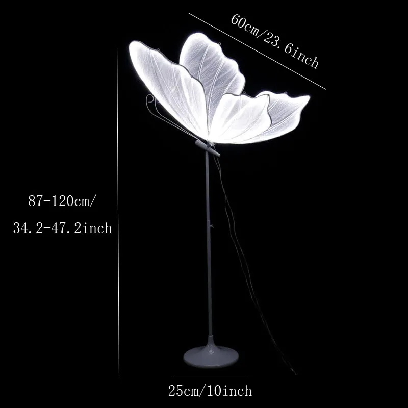 60cm Led Butterfly Lights Wedding Background Decorative Props Luminous Butterfly Road Guide Lighting Butterfly for 60cm Led Butterfly Lights Wedding Background Decorative Props Luminous Butterfly Road Guide Lighting Butterfly for