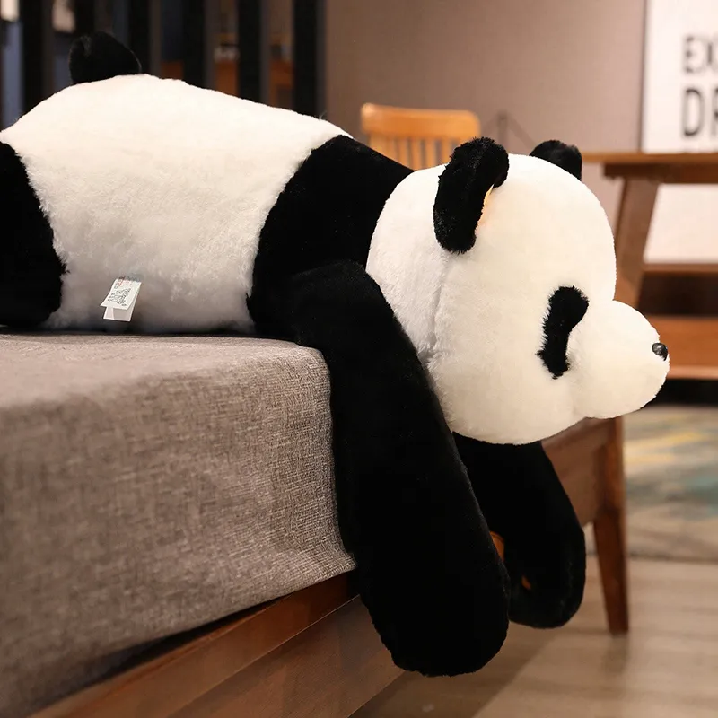 60cm or 80cm Giant Panda Plush Toys Soft Sleep Pillow Cartoon Animal Bear Stuffed Baby Doll Classic Kids Birthday 60cm or 80cm Giant Panda Plush Toys Soft Sleep Pillow Cartoon Animal Bear Stuffed Baby Doll Classic Kids Birthday
