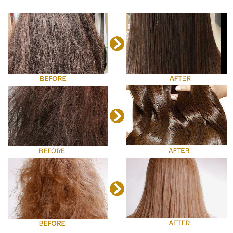 60ml Magical Hair Mask 5 Seconds Repair Damage Frizzy Soft Smooth Shiny Hair Deep Moisturize Hair Treat Repair Hair