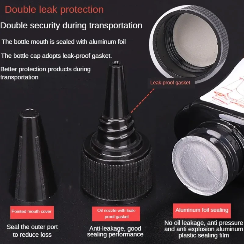 60ML Mountain Bike Front Fork Shock Absorber Oil Bicycle Front and Rear Shock Absorber Silicone Oil Lubricating Oil