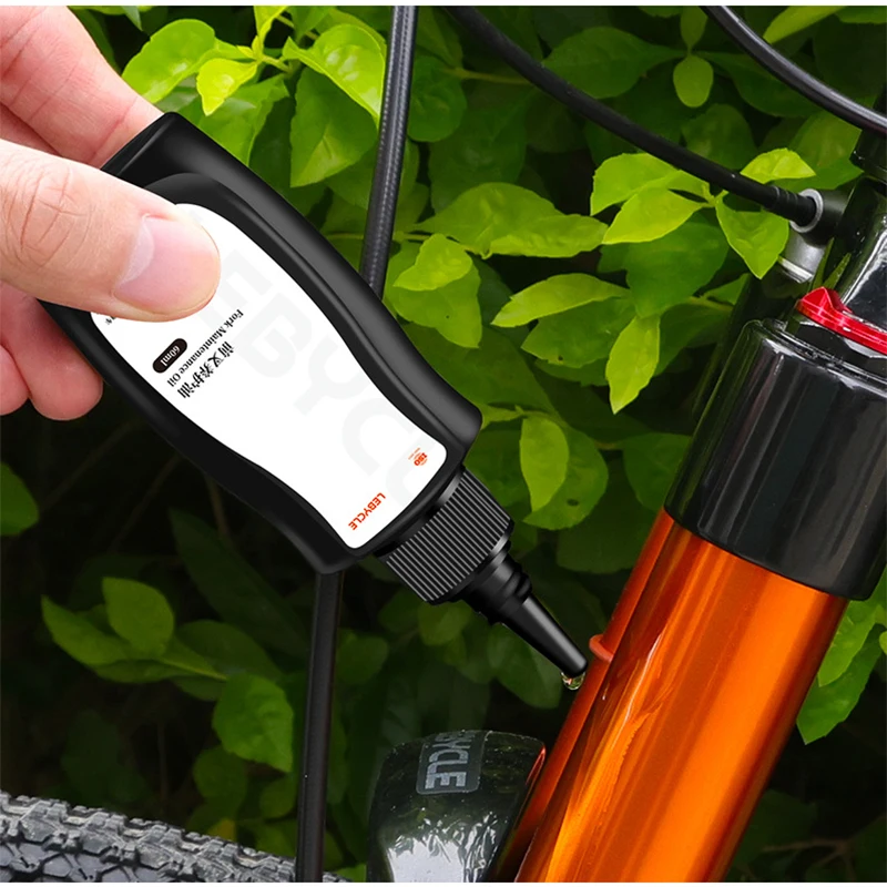 60ML Mountain Bike Front Fork Shock Absorber Oil Bicycle Front and Rear Shock Absorber Silicone Oil Lubricating Oil