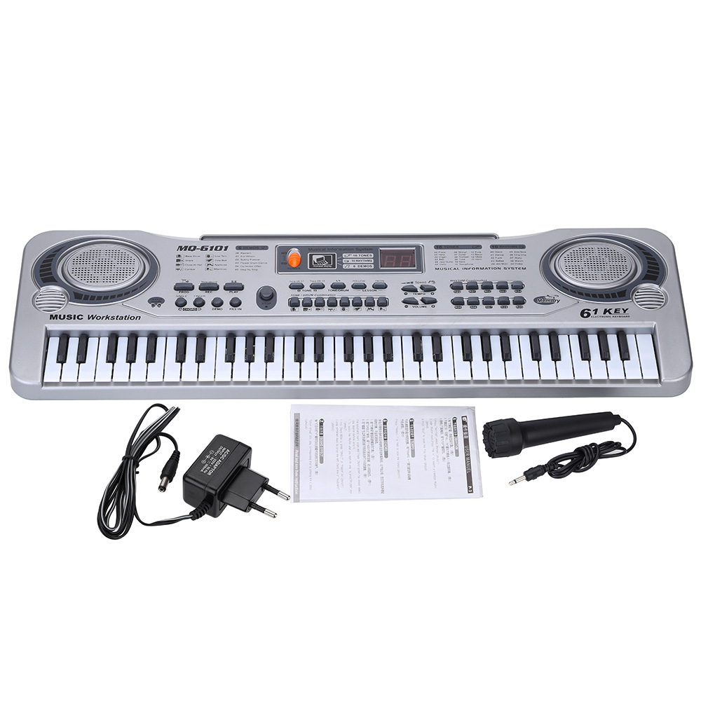 61 Keys Electronic Keyboard with Microphone 61 Keys Electronic Keyboard with Microphone