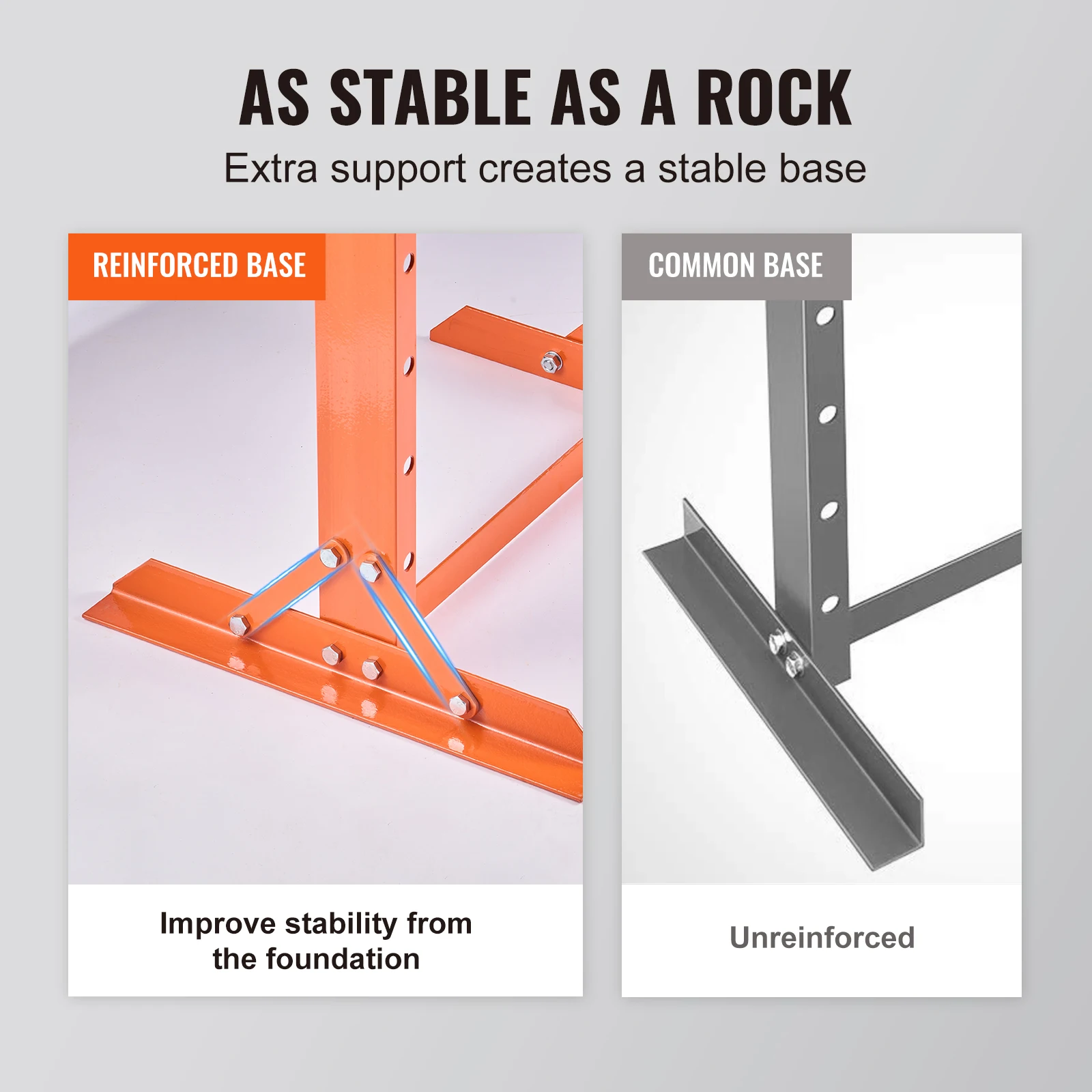 6/12 Ton Hydraulic H-Frame Garage Floor Adjustable Shop Press with Plates 6T/12T Orange for Garages or Professional