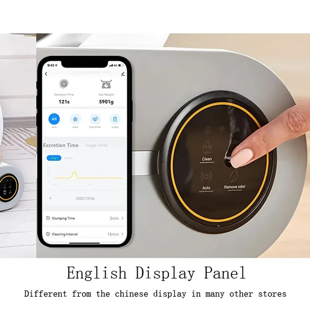65L Automatic Smart Cat Litter Box Self Cleaning Fully Enclosed Cat Litter Box Pet Toilet Litter Tray 65L Automatic Smart Cat Litter Box Self Cleaning Fully Enclosed Cat Litter Box Pet Toilet Litter Tray