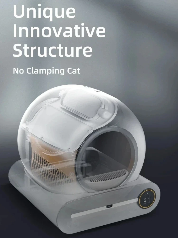 65L Automatic Smart Cat Litter Box Self Cleaning Fully Enclosed Cat Litter Box Pet Toilet Litter Tray 65L Automatic Smart Cat Litter Box Self Cleaning Fully Enclosed Cat Litter Box Pet Toilet Litter Tray