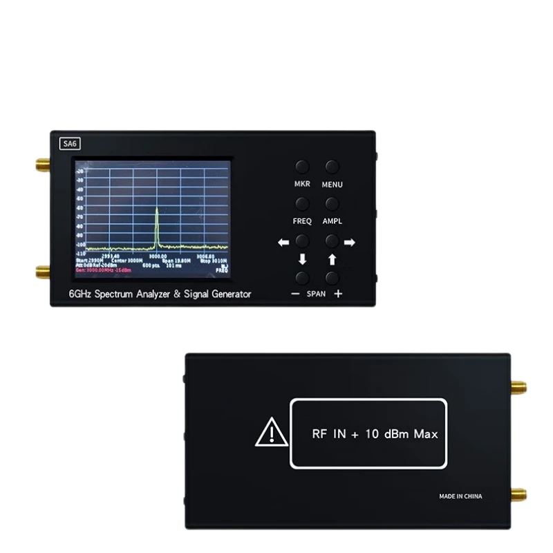 6GHz Portable Spectrum Analyzer Signal Generator 3G 4G LTE CDMA DCS GSM GPRS GLONASS