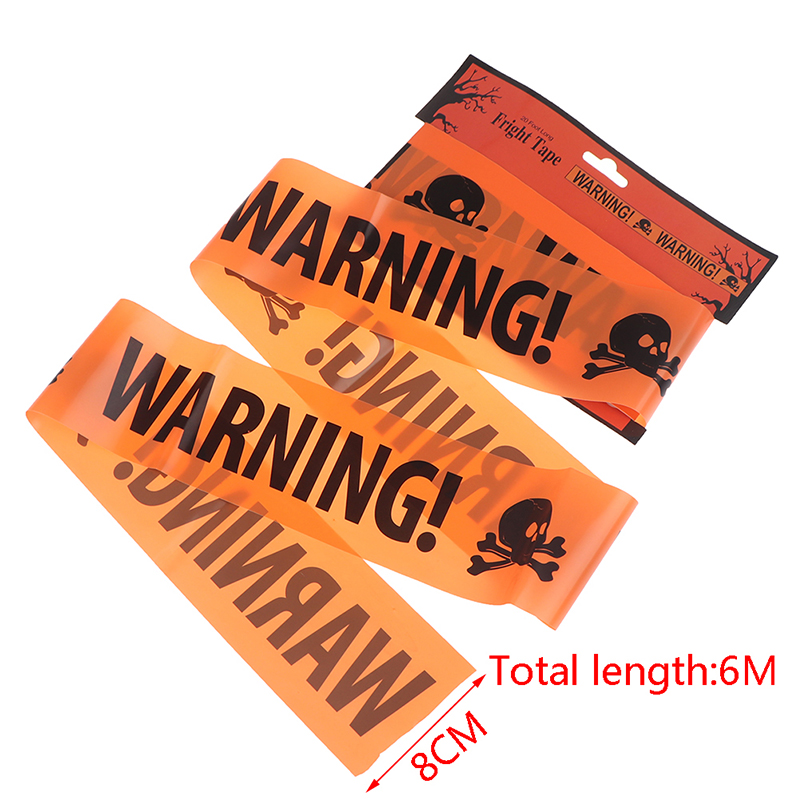6M Halloween Caution Tape 6M Halloween Caution Tape