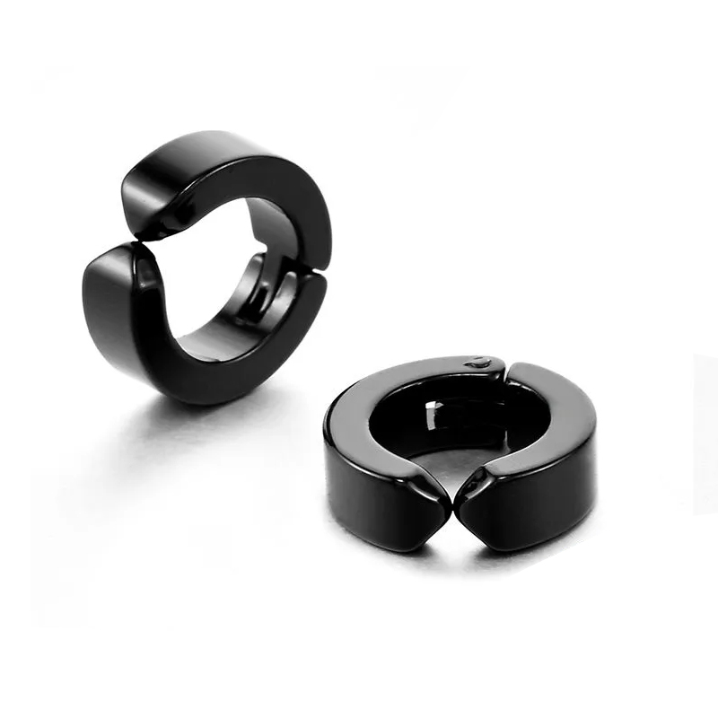 6pcs Anime Chainsaw Man Yoshida Hirofumi Cosplay Ear Clip Earrings Women Men Punk Black No Pierced Fake Ear Circle New 6pcs Anime Chainsaw Man Yoshida Hirofumi Cosplay Ear Clip Earrings Women Men Punk Black No Pierced Fake Ear Circle New