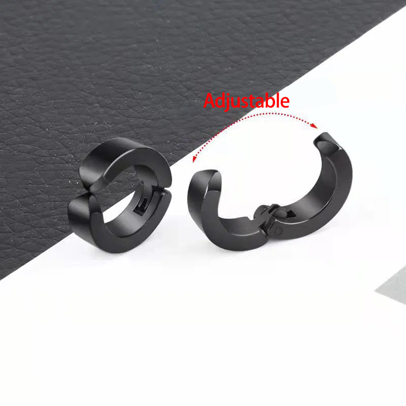 6pcs Anime Chainsaw Man Yoshida Hirofumi Cosplay Ear Clip Earrings Women Men Punk Black No Pierced Fake Ear Circle New 6pcs Anime Chainsaw Man Yoshida Hirofumi Cosplay Ear Clip Earrings Women Men Punk Black No Pierced Fake Ear Circle New