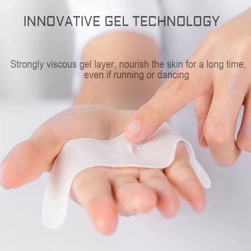 6pcs Anti Wrinkle Forehead Line Removal Gel Patch Firming Mask Frown Lines Face Skin Care Treatment Stickers Anti-aging