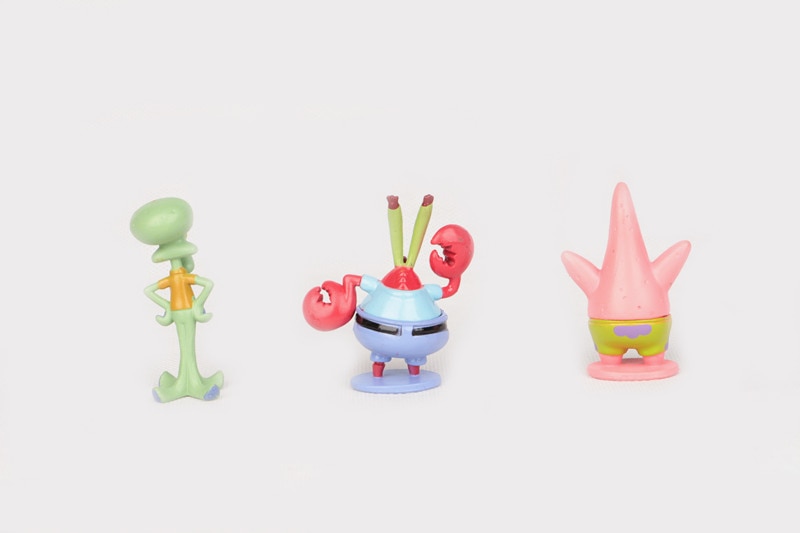 6pcs Sponge Bob Toys and Friends Figures 6pcs Sponge Bob Toys and Friends Figures