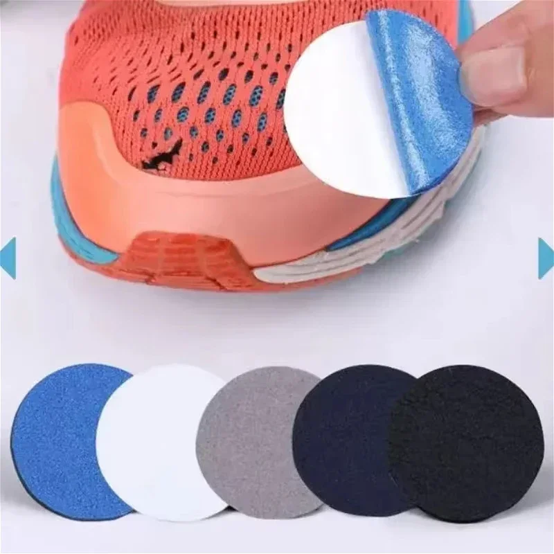6pcs Sports Shoes Repair Stickers Suede Heel Protector Anti-Wear Repair Holes Self-adhesive Patches Insoles Pad Foot 6pcs Sports Shoes Repair Stickers Suede Heel Protector Anti-Wear Repair Holes Self-adhesive Patches Insoles Pad Foot