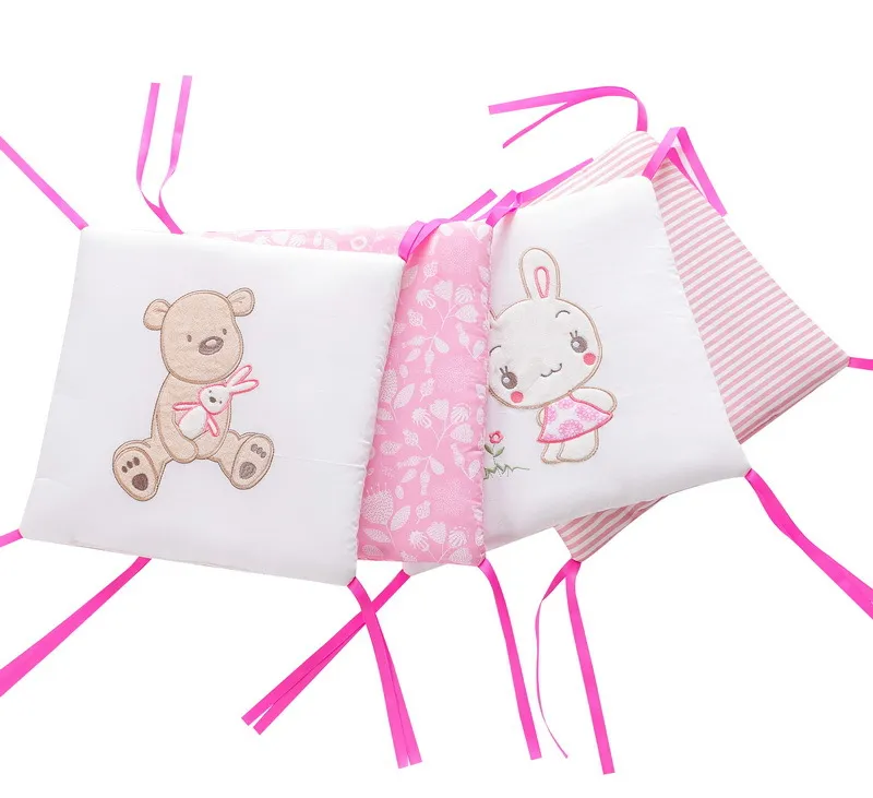 6Pcs/Set Baby Bed Protector Crib Bumper Pads Baby Bed Bumper Kids Safety Bed Around Cotton Blend Crib Anti-collision 6Pcs/Set Baby Bed Protector Crib Bumper Pads Baby Bed Bumper Kids Safety Bed Around Cotton Blend Crib Anti-collision