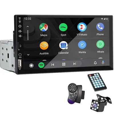 7“ Car Radio 1 Din Carplay Android Auto Multimedia Player HD Touch Screen FM AUX Input Bluetooth MirrorLink Universal 7“ Car Radio 1 Din Carplay Android Auto Multimedia Player HD Touch Screen FM AUX Input Bluetooth MirrorLink Universal