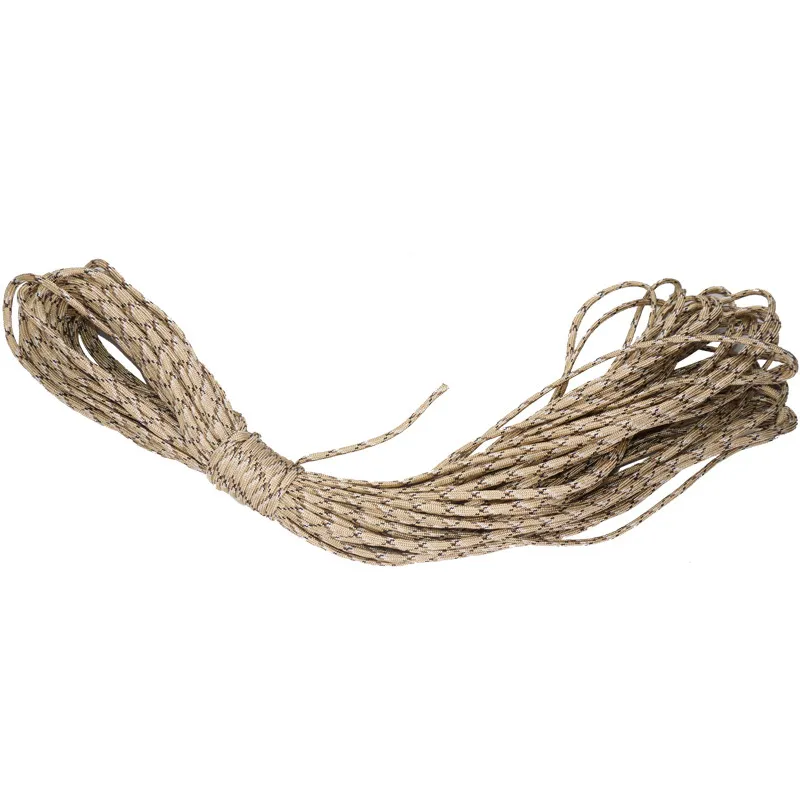 7 Cores 550 Paracord Cord For Outdoor Camping Survival Lanyard Parachute Rope Hiking Tent Accessories 7 Cores 550 Paracord Cord For Outdoor Camping Survival Lanyard Parachute Rope Hiking Tent Accessories
