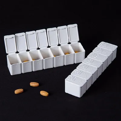 7 Day Pill Box Weekly Medicine Organizer 7 Day Pill Box Weekly Medicine Organizer
