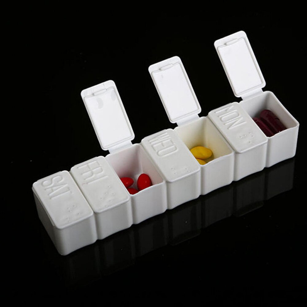 7 Day Pill Box Weekly Medicine Organizer 7 Day Pill Box Weekly Medicine Organizer