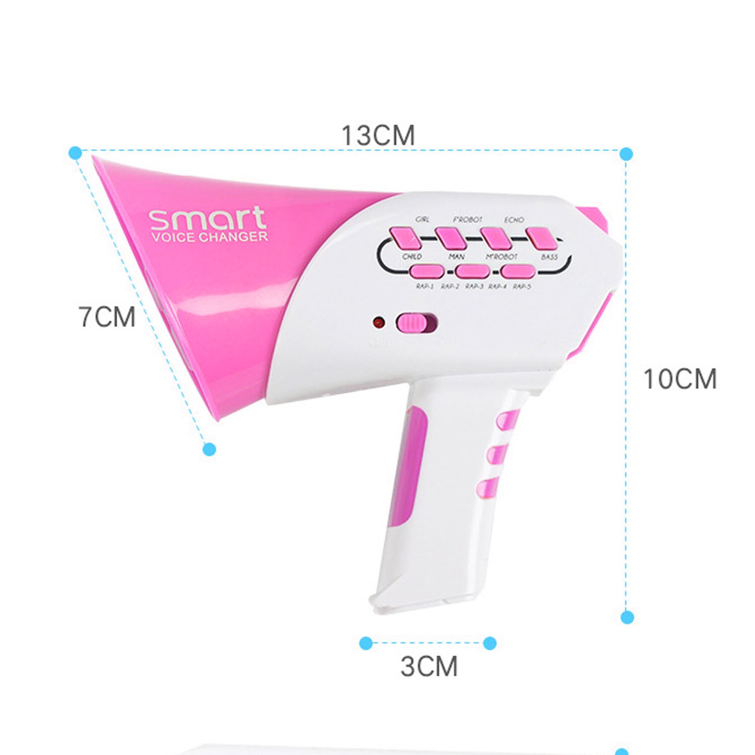 7 Sound Effects Voice Changing Toy Megaphone 7 Sound Effects Voice Changing Toy Megaphone