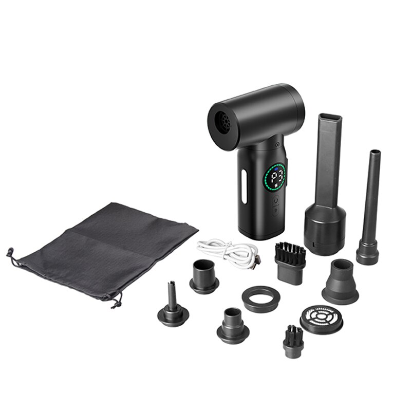 7500mAh Wireless Air Duster Dust Blowing Gun 2 in 1 Air Blower And Vacuum Cleaner Cordless Duster Blowers 7500mAh Wireless Air Duster Dust Blowing Gun 2 in 1 Air Blower And Vacuum Cleaner Cordless Duster Blowers