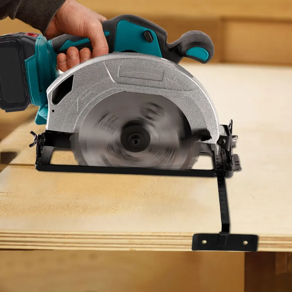 7Inch Brushless Electric Circular Saw Adjustable Angle With 3 Blade Cordless Multifunctional Cutting Tool For Makita