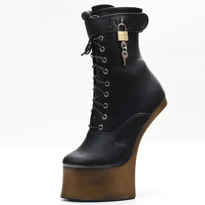 7inch High Heel Fancy Ponyplay Bootfetish Ankle Platform Boots 7inch High Heel Fancy Ponyplay Bootfetish Ankle Platform Boots