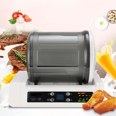 7L Electric Meat Marinated Machine Vacuum Food Pickling Machine Household Vacuum Commercial Meat/Fried Chicken Marinator
