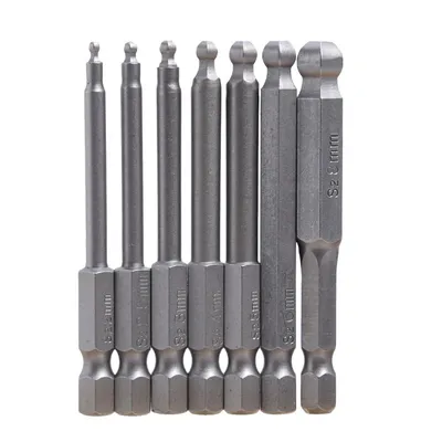 7pcs 65mm Magnetic Screwdriver Bits 7pcs 65mm Magnetic Screwdriver Bits