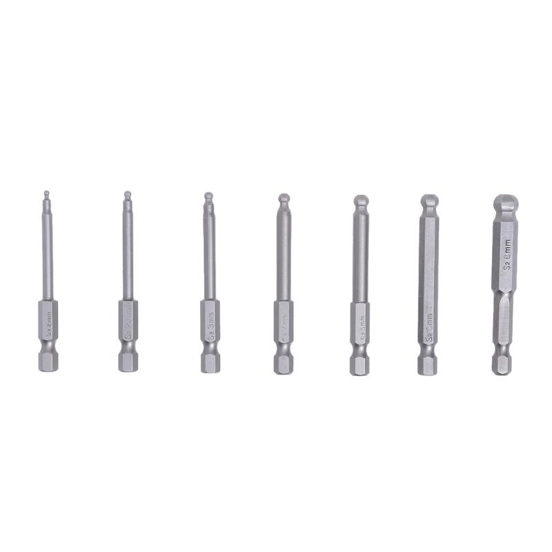 7pcs 65mm Magnetic Screwdriver Bits 7pcs 65mm Magnetic Screwdriver Bits