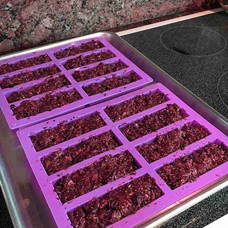 8 Cavity Silicone Granola Bar Mold
