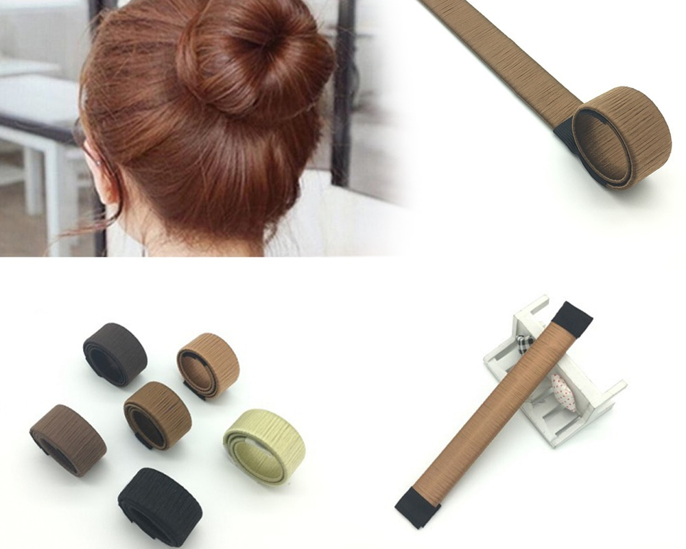 8 Colors Elastic Easy Bun Maker 8 Colors Elastic Easy Bun Maker
